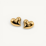 Soft Heart Studs
